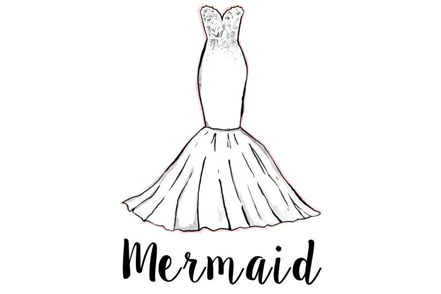 870x580 Wedding Dress Silhouette Guide