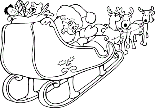 500x348 Merry Christmas Coloring Pages 2017