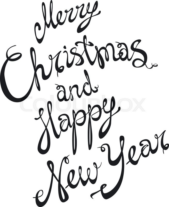 655x800 Christmas New Year Drawings Merry Christmas Amp Happy New Year