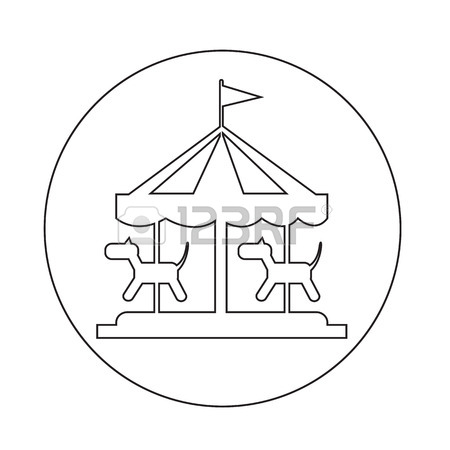 450x450 Merry Go Round Icon Royalty Free Cliparts, Vectors, And Stock