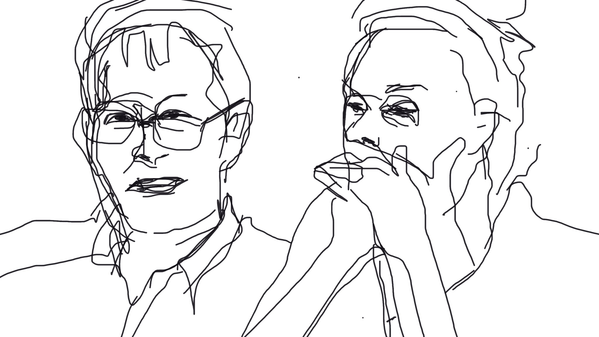 2048x1152 Moving Figure Drawing Message In A Bottle