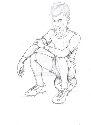 291x400 Messi Playing Soccer Coloring Pages