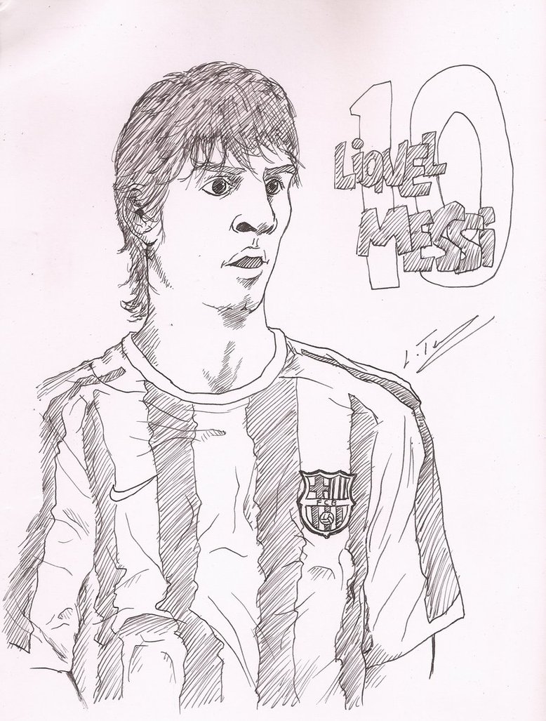 778x1027 Lionel Messi By Tarunlak