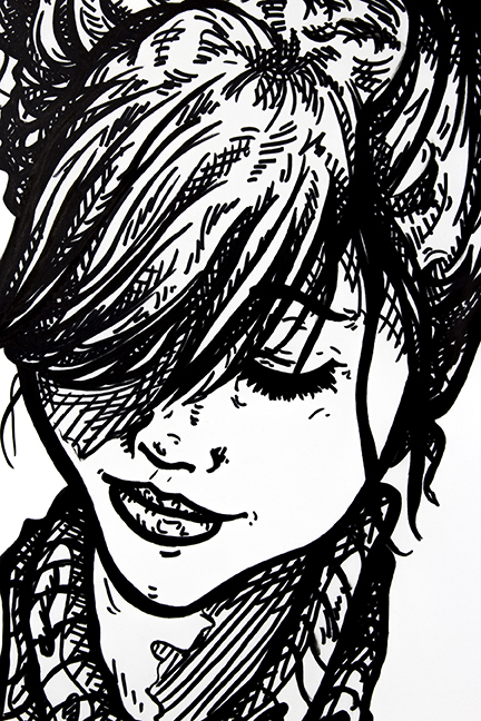 432x648 Messy Bun Andrew Marks Art