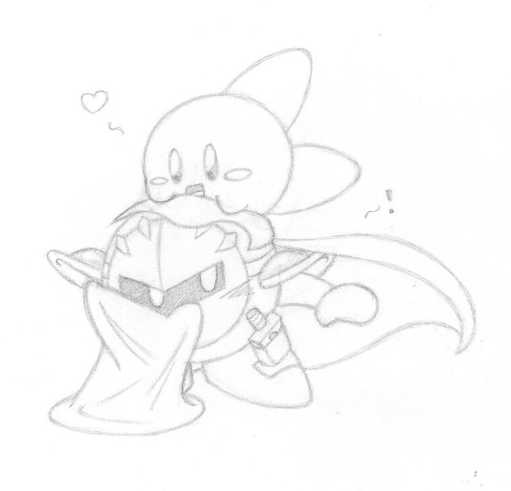 Meta Knight Drawing