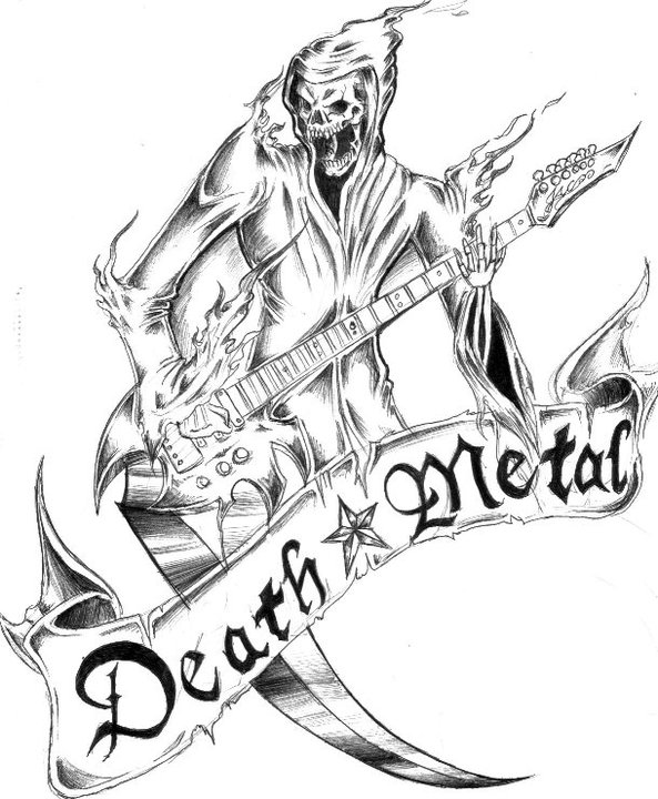 593x720 Death Metal By Frostyx999