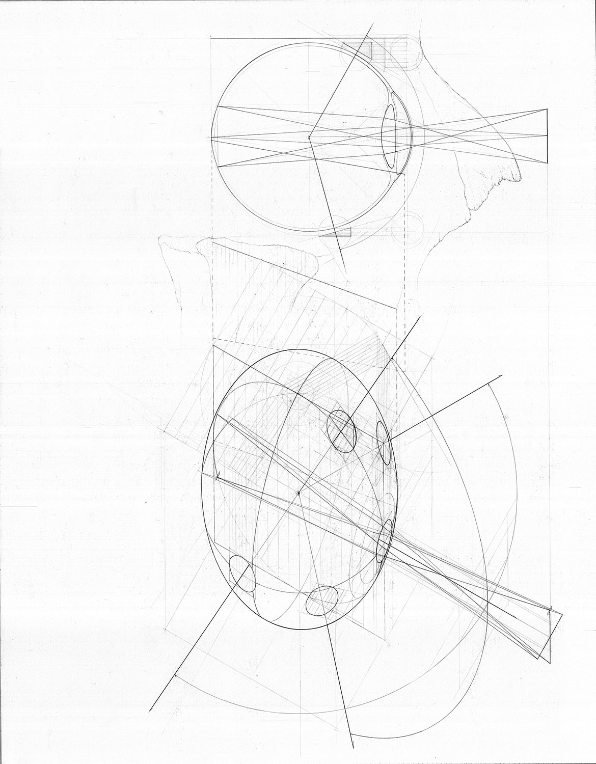 1170x1500 Seeing Sun. Two Perfect Spheres, Eye, Sun.