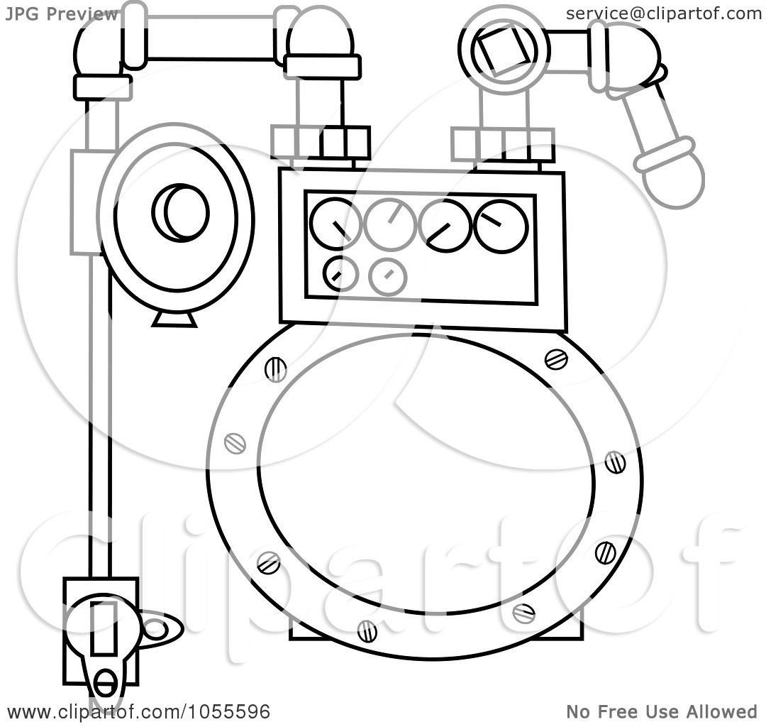 1080x1024 Royalty Free Vector Clip Art Illustration Of A Coloring Page