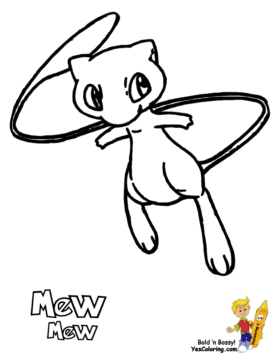 928x1200 Pokemon Mew Coloring Pages Just Colorings