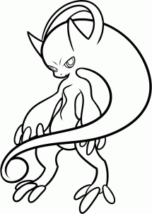 215x302 How To Draw Mewthree