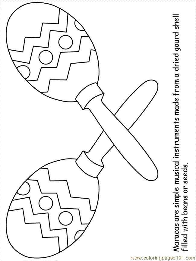 650x866 Coloring Pages Mexican Coloring 014 (Countries Gt Mexico)