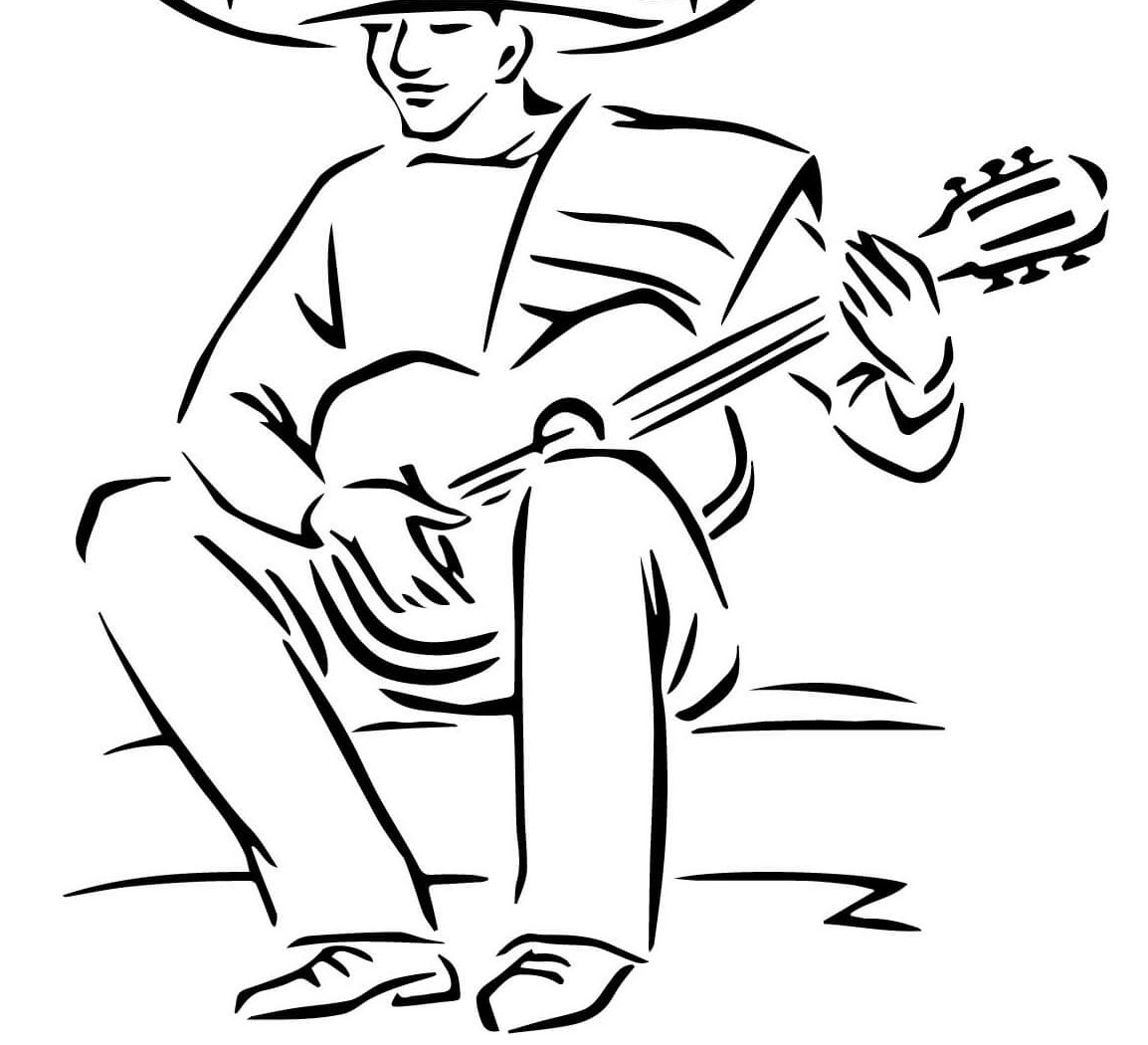 1154x1050 Mexican Food Coloring Sheet And Drawing Culture Pages Kids Page