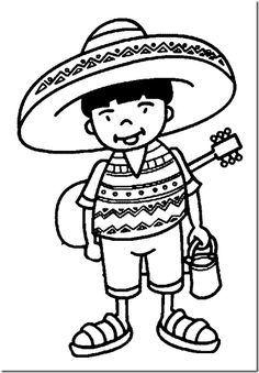 236x339 Mexico Coloring Pages