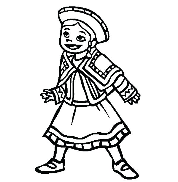 600x612 Mexican Coloring Pages Cortefocal.site