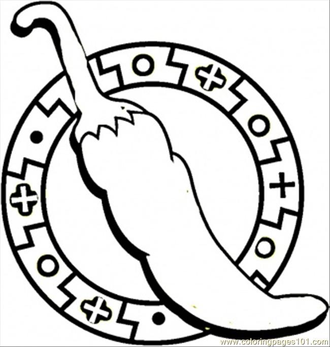 650x683 Mexican Coloring Pages