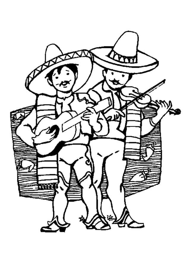 620x875 Mexican Food Coloring Page 404214
