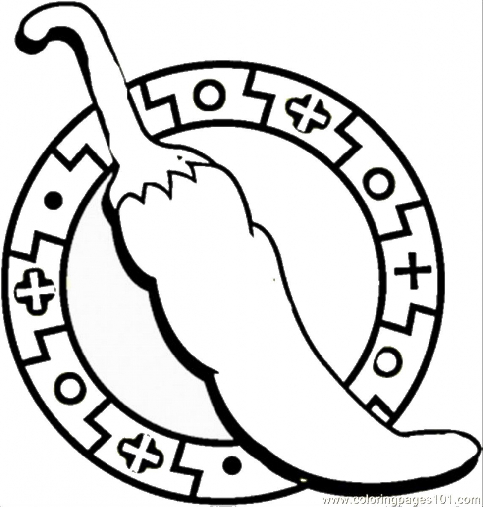 975x1024 Coloring Pages. Mexico Coloring Page. Breadedcat Free Printable