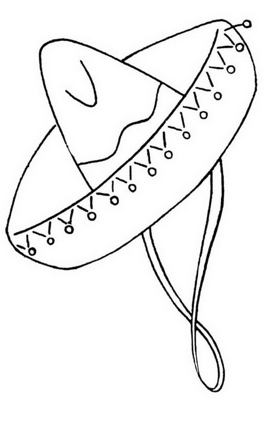 528x860 Mexican Hat Coloring