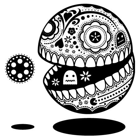 450x450 Mexican Sugar Skull Illustrations Foodiggity