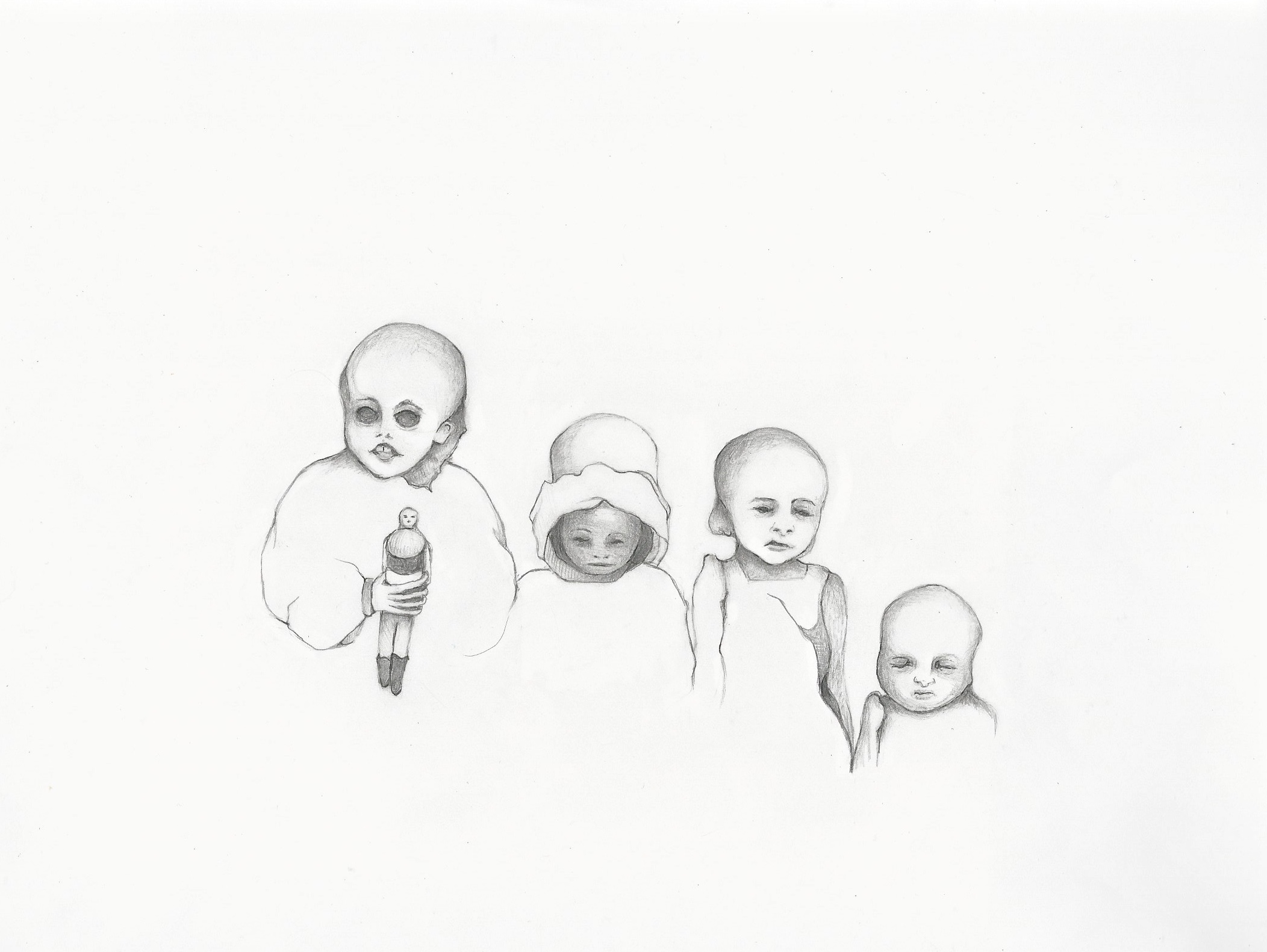 2104x1582 Laura Stanziola, Mummified Children With Doll, Guanajuato, Mexico