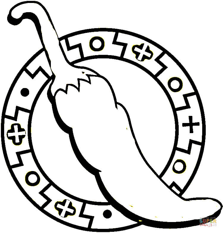 750x786 Chili Coloring Page Free Printable Coloring Pages