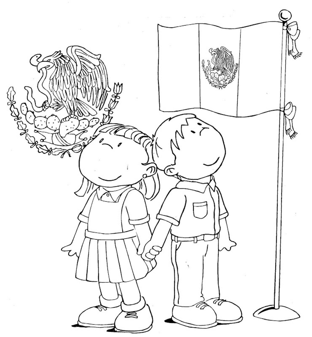 1236x1336 Interesting Mexican Flag Coloring Page By Mexico Flag Coloring