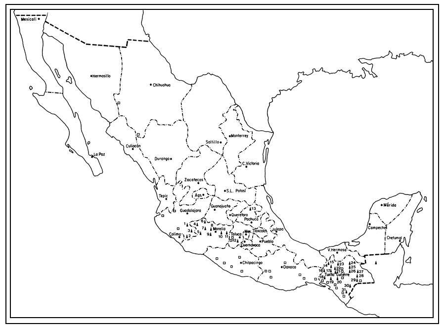 Mexico Map Drawing at GetDrawings | Free download