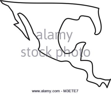 378x320 Mexican Flag Map Silhouette Stock Photo 169549891