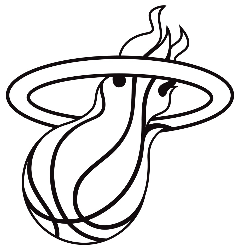 Miami Heat Logo Drawing at GetDrawings | Free download