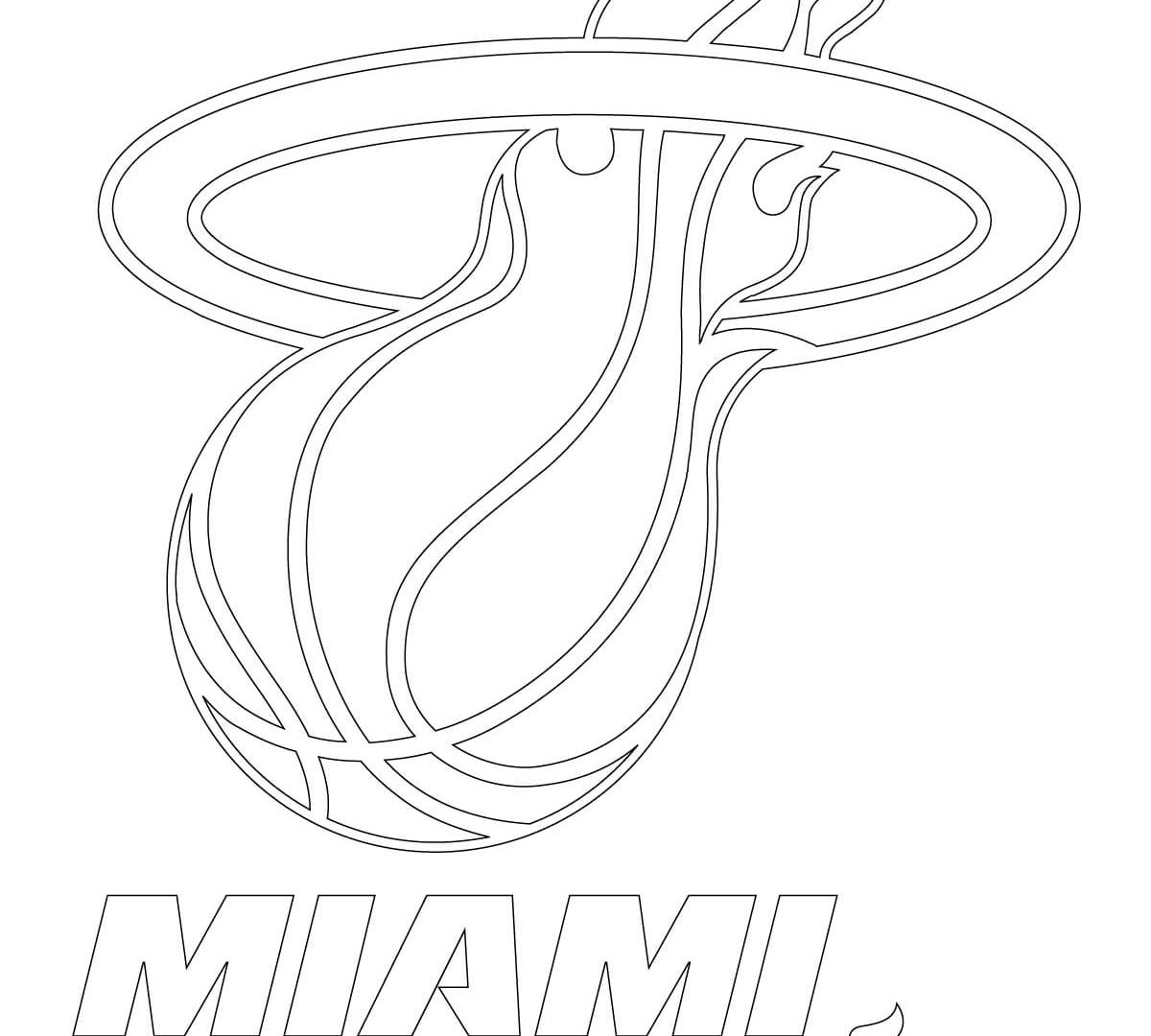 Miami Heat Logo Drawing at GetDrawings | Free download