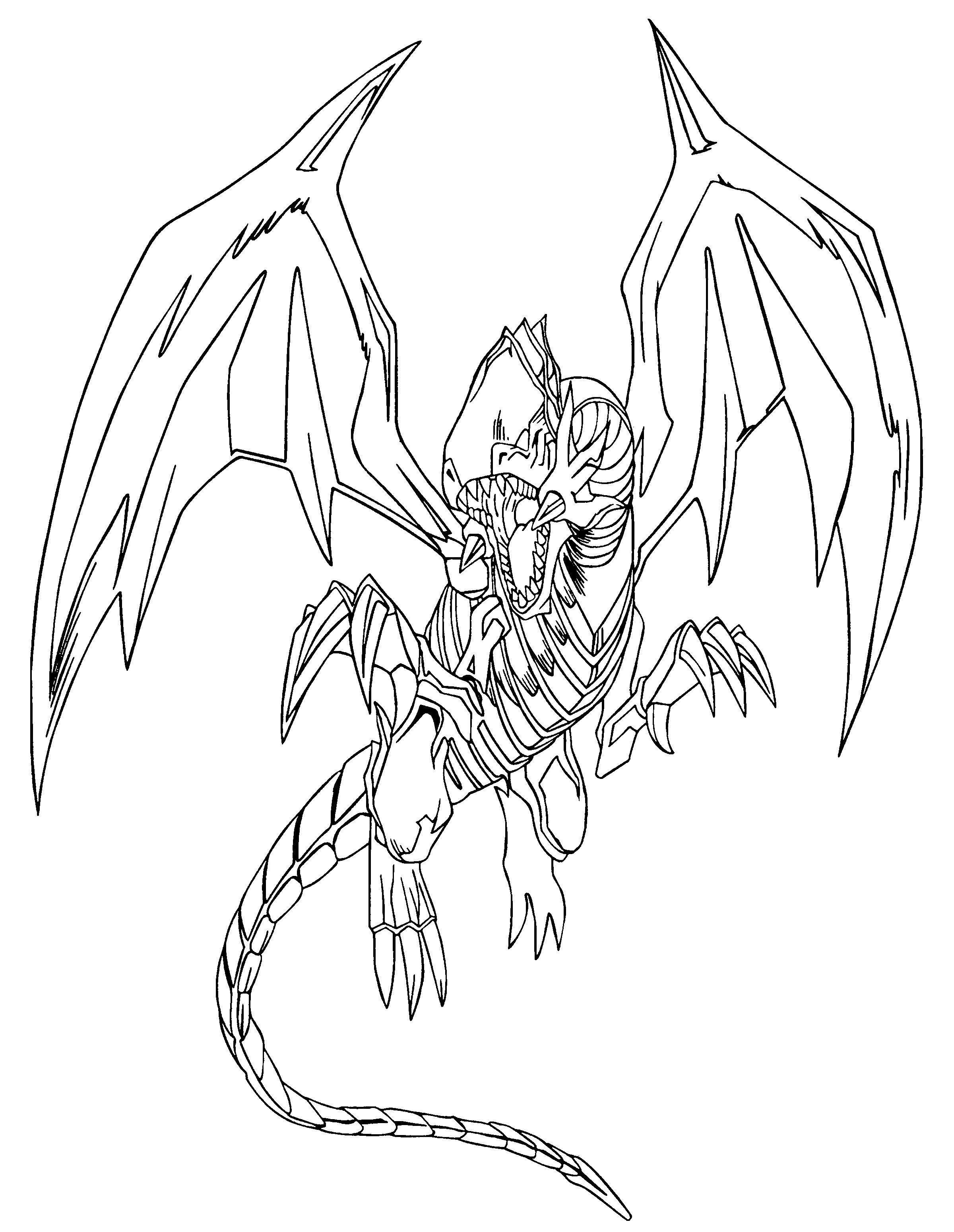 2400x3100 Yu Gi Oh Coloring Page Tv Series Coloring Page