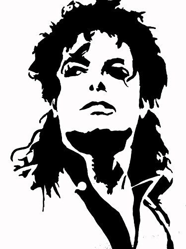 375x500 Michael Jackson Dancing Life Vinyl Art Wall Sticker Home Decor