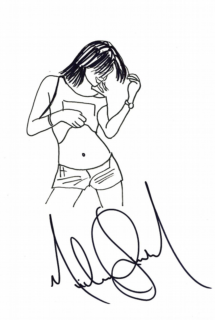 750x1114 Jackson Drawing Sexy Girl.