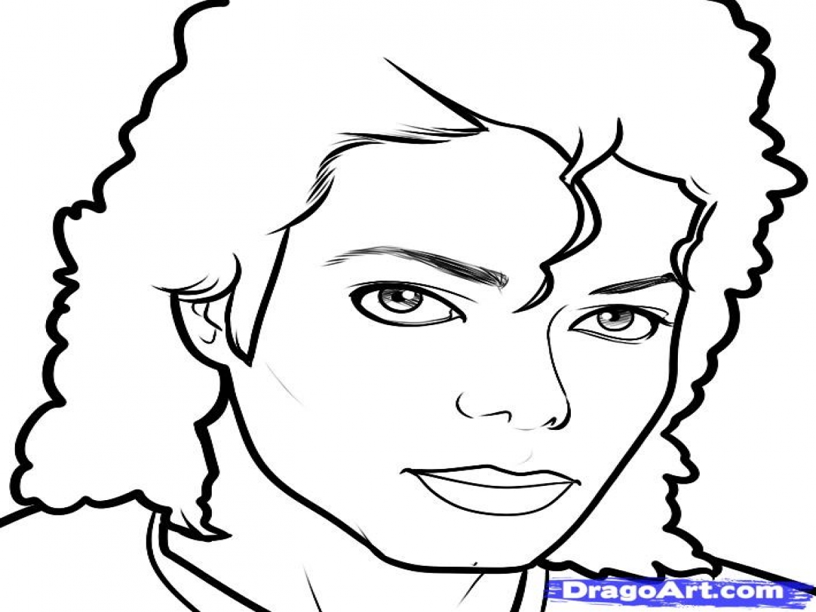 1152x864 Michael Jackson Coloring Pages Paginone.biz