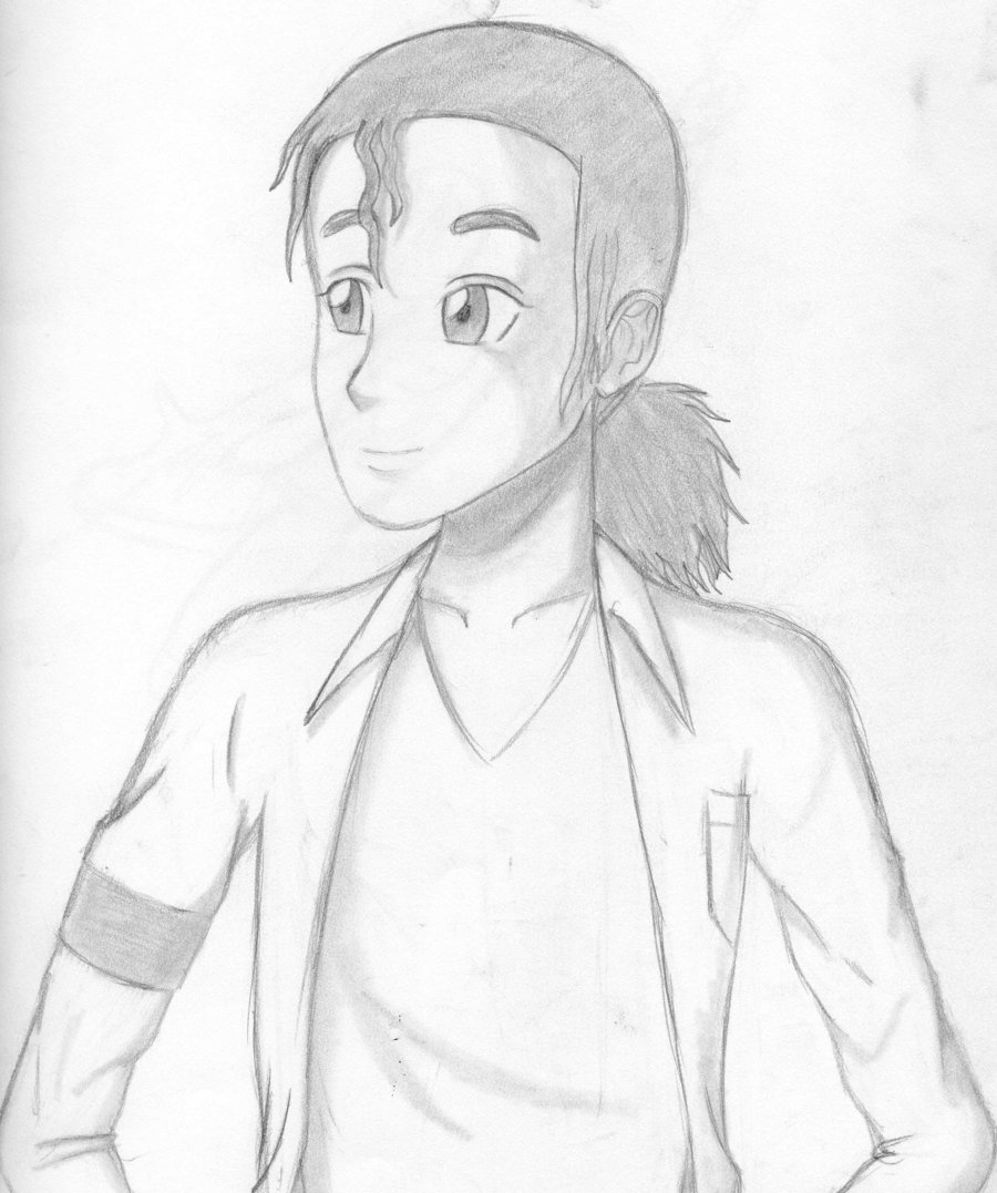 900x1077 Michael Jackson Sketch By Quesogr7