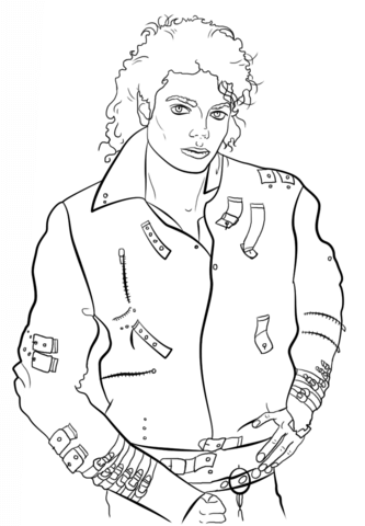 333x480 Michael Jackson Coloring Page Free Printable Coloring Pages