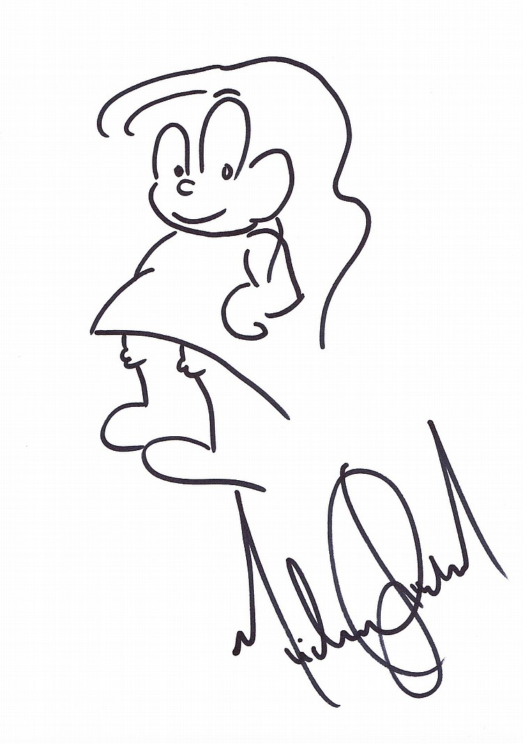 750x1066 Cartoon Girl By