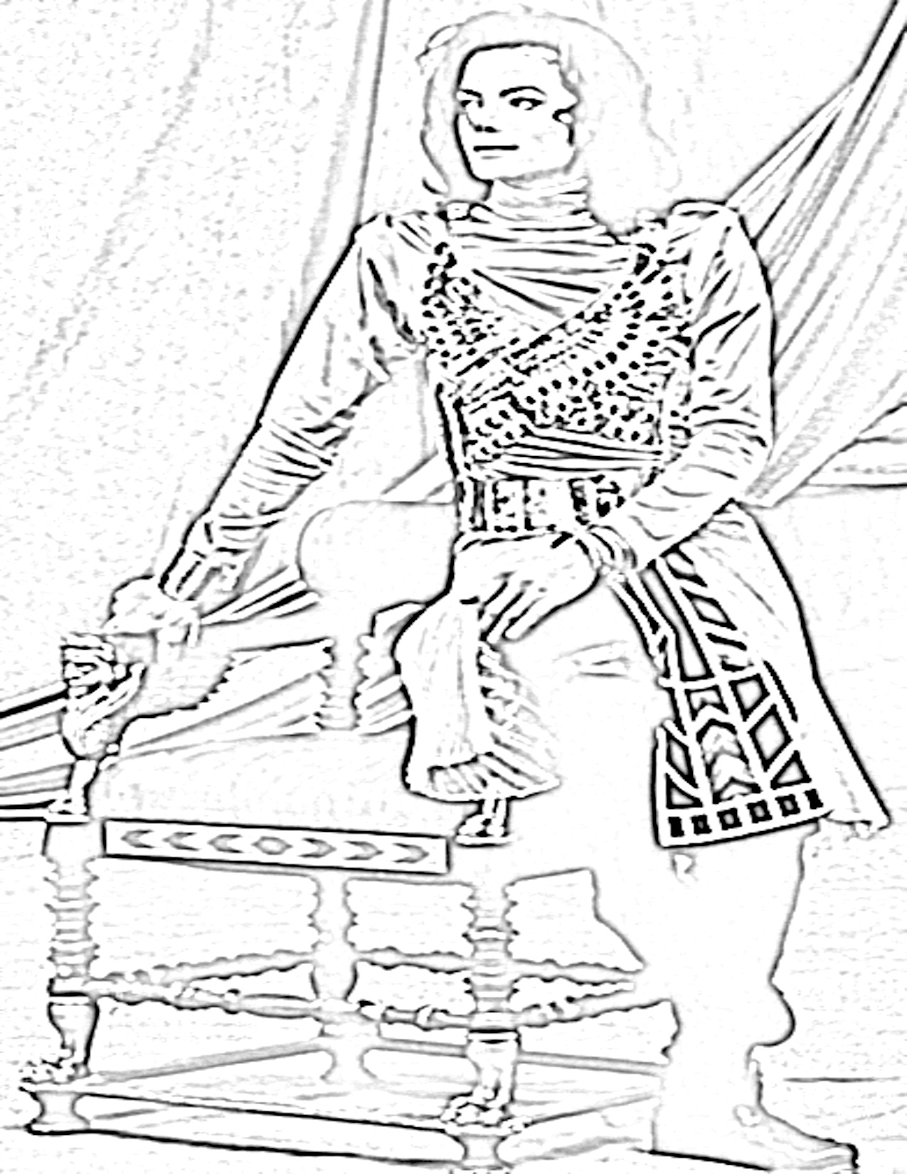 1275x1650 Michael Jackson Coloring Book Many Interesting Cliparts