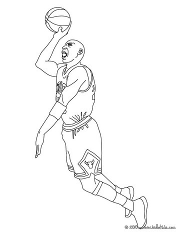 364x470 Michael Jordan Coloring Page From Basketball Coloring Pages. More