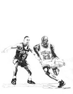 Michael Jordan Drawing at GetDrawings | Free download