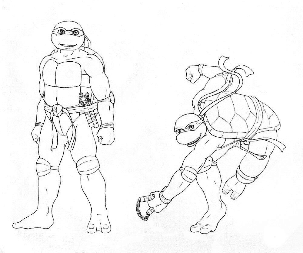 1000x833 Tmnt Michelangelo Cs By Dymira128