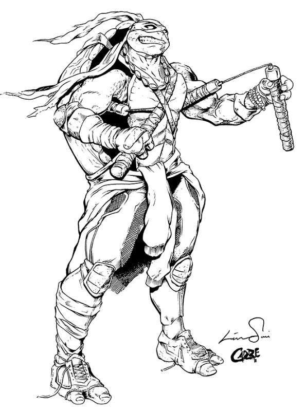 593x800 Teenage Mutant Ninja Turtles