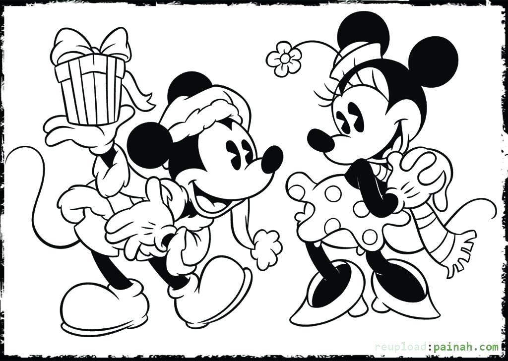 1024x728 Mickey Mouse Valentine Coloring Pages Coloring Pages Draw Mouse
