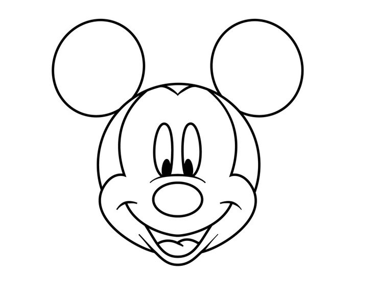 736x575 Learn How To Draw Mickey Mouse Learn How To Draw Minnie Mouse Face