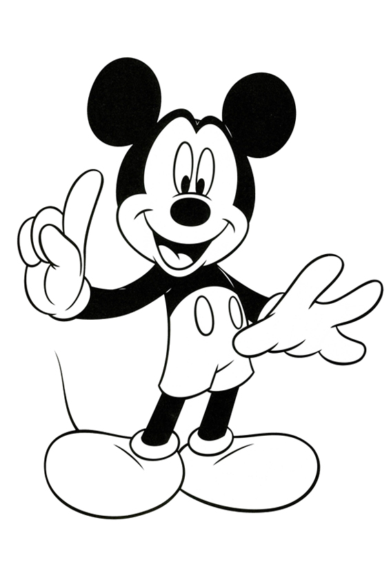 567x850 Mickey Mouse, The Most Famous Mouse In The World With A Lot Of Friends