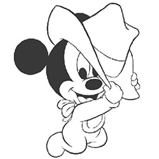 230x230 Top 66 Free Printable Mickey Mouse Coloring Pages Online