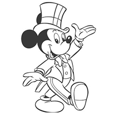 230x230 Top 66 Free Printable Mickey Mouse Coloring Pages Online