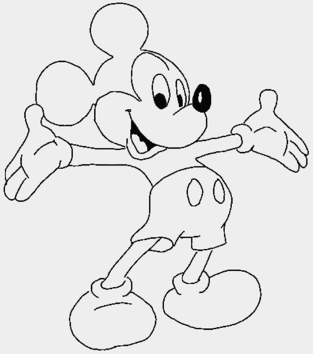 1079x1219 Luxury Mickey Mouse Cartoon Coloring Pages