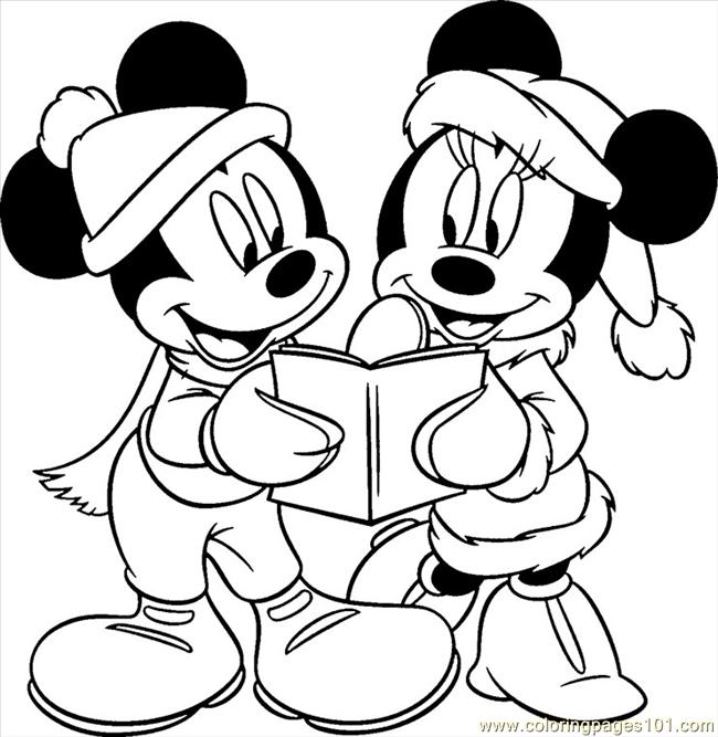 650x667 Stmas Disney 3 Coloring Page