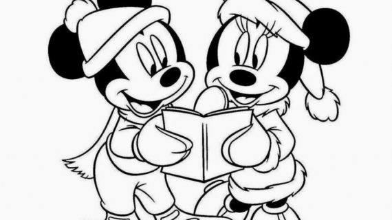 570x320 Mickey Mouse Minnie Mouse Drawing Drawing Of Mickey Mouse